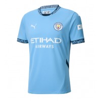 Dres Manchester City Jeremy Doku #11 Domáci 2024-25 Krátky Rukáv